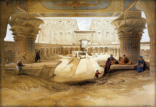 Image: Painting from David Roberts