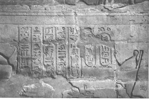 Photo »4143« aus dem Edfu-Projekt.