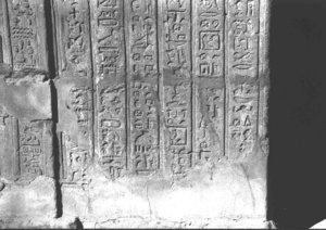 Photo »3330« aus dem Edfu-Projekt.