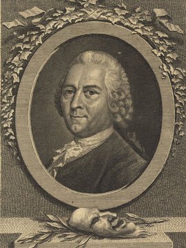 Porträt von Koch, Heinrich Gottfried  (Neue Bibliothek der schönen Wissenschaften., 1775, 18. Bd., 1. St., ungez. Bl. am Anf. d. Bandes. [Zuschnitt auf Schmuckrahmen])