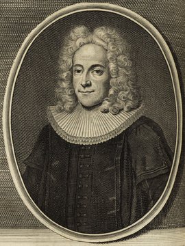 Porträt von Wolf, Johann Christoph  (Deutsche Acta Eruditorum., 1733, 178. T., ungez. Bl. vor S. 685. [Zuschnitt auf Schmuckrahmen])