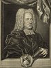 Porträt von Liebknecht, Johann Georg  (Deutsche Acta Eruditorum., 1734, 185. T., ungez. Bl. vor S. 305. [Zuschnitt auf Schmuckrahmen])