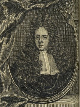 Porträt von Surenhuys, Willem  (Neuer Bücher-Saal der gelehrten Welt., 1713, 23. Oeffn., ungez. Bl. vor S. 758. [Zuschnitt auf Schmuckrahmen])