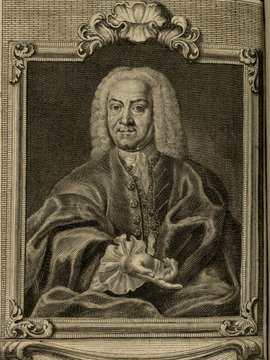 Porträt von Hollmann, Samuel Christian  (Zuverläßige Nachrichten von dem gegenwärtigen Zustande der Wissenschaften., 1750, 131. T., ungez. Bl. vor S. 772. [Zuschnitt auf Schmuckrahmen])