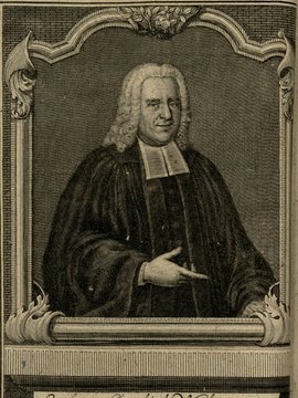 Porträt von Walpurger, Johann Gottlieb  (Zuverläßige Nachrichten von dem gegenwärtigen Zustande der Wissenschaften., 1753, 158. T., ungez. Bl. vor S. 84. [Zuschnitt auf Schmuckrahmen])