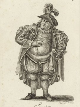 Porträt von Schröder, Friedrich Ludwig  (Litteratur- u. Theater-Zeitung., 1780, 3. T., ungez. Bl. am Anf. d. 3. Teils. [Zuschnitt auf Schmuckrahmen])