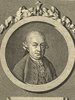 Porträt von Bach, Carl Philipp Emanuel  (Allgemeine deutsche Bibliothek., 1778, 34. Bd., 1. St., ungez. Bl. am Anf. d. Bandes. [Zuschnitt auf Schmuckrahmen])