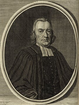 Porträt von Frick, Johann  (Deutsche Acta Eruditorum., 1735, 194. T., ungez. Bl. vor S. 77. [Zuschnitt auf Schmuckrahmen])