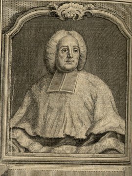 Porträt von Gibert, Balthasar  (Zuverläßige Nachrichten von dem gegenwärtigen Zustande der Wissenschaften., 1755, 187. T., ungez. Bl. vor S. 466. [Zuschnitt auf Schmuckrahmen])