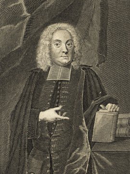 Porträt von Hase, Theodor von  (Deutsche Acta Eruditorum., 1729, 145. T., ungez. Bl. am Anf. d. Bandes. [Zuschnitt auf Schmuckrahmen])