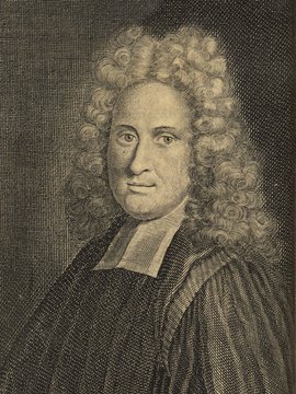 Porträt von Saurin, Jacques  (Deutsche Acta Eruditorum., 1728, 137. T., ungez. Bl. vor S. 313. [Zuschnitt auf Schmuckrahmen])