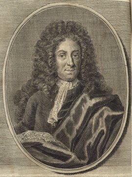 Porträt von Rink, Eucharius Gottlieb  (Deutsche Acta Eruditorum., 1722, 84. T., ungez. Bl. vor S. 835. [Zuschnitt auf Schmuckrahmen])