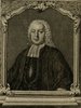 Porträt von Frick, Albrecht  (Zuverläßige Nachrichten von dem gegenwärtigen Zustande der Wissenschaften., 1752, 156. T., ungez. Bl. vor S. 670. [Zuschnitt auf Schmuckrahmen])