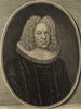Porträt von Carpzov, Johann Gottlob  (Deutsche Acta Eruditorum., 1732, 168. T., ungez. Bl. vor S. 837. [Zuschnitt auf Schmuckrahmen])
