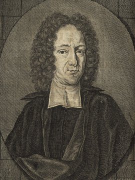 Porträt von Zeltner, Gustav Georg  (Deutsche Acta Eruditorum., 1730, 148. T., ungez. Bl. vor S. 229. [Zuschnitt auf Schmuckrahmen])