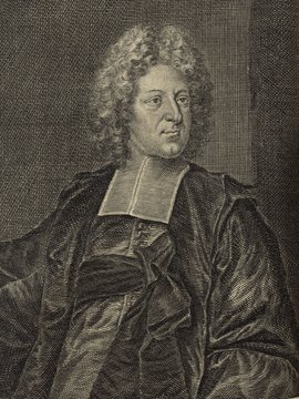 Porträt von Bignon, Jean Paul  (Deutsche Acta Eruditorum., 1713, 18. T., ungez. Bl. vor S. 461. [Zuschnitt auf Schmuckrahmen])