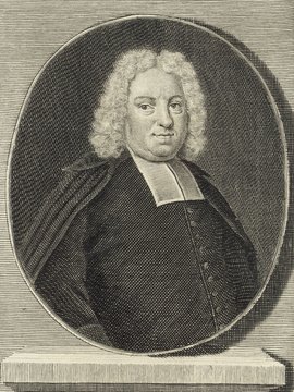 Porträt von Lilienthal, Michael  (Deutsche Acta Eruditorum., 1725, 109. T., ungez. Bl. am Anfang d. Bandes. [Zuschnitt auf Schmuckrahmen])