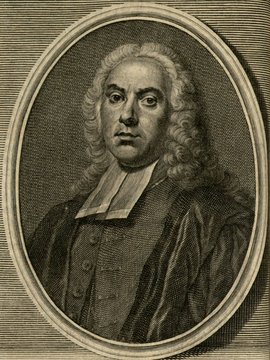 Porträt von Alberti, Johannes  (Zuverläßige Nachrichten von dem gegenwärtigen Zustande der Wissenschaften., 1746, 75. T., ungez. Bl. vor S. 162. [Zuschnitt auf Schmuckrahmen])