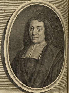 Porträt von Fabricius, Franciscus  (Zuverläßige Nachrichten von dem gegenwärtigen Zustande der Wissenschaften., 1744, 55. T., ungez. Bl. vor S. 457. [Zuschnitt auf Schmuckrahmen])