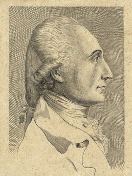 Porträt von Jacobi, Friedrich Heinrich  (Allgemeine deutsche Bibliothek., 1783, 54. Bd., 1. St., ungez. Bl. am Anf. d. Bandes. [Zuschnitt auf Schmuckrahmen])