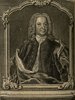 Porträt von Grabener, Theophilus  (Zuverläßige Nachrichten von dem gegenwärtigen Zustande der Wissenschaften., 1751, 139. T., ungez. Bl. vor S. 364. [Zuschnitt auf Schmuckrahmen])