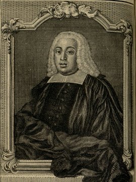 Porträt von Gennaro, Giuseppe Aurelio di  (Zuverläßige Nachrichten von dem gegenwärtigen Zustande der Wissenschaften., 1752, 154. T., ungez. Bl. vor S. 514. [Zuschnitt auf Schmuckrahmen])