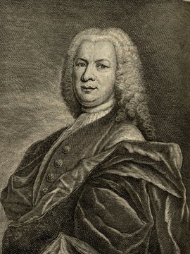 Porträt von Ernesti, Johann August  (Zuverläßige Nachrichten von dem gegenwärtigen Zustande der Wissenschaften., 1750, 124. T., ungez. Bl. vor S. 240. [Zuschnitt auf Schmuckrahmen])