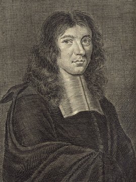 Porträt von Poiret, Pierre  (Deutsche Acta Eruditorum., 1721, 74. T., ungez. Bl. vor S. 75. [Zuschnitt auf Schmuckrahmen])