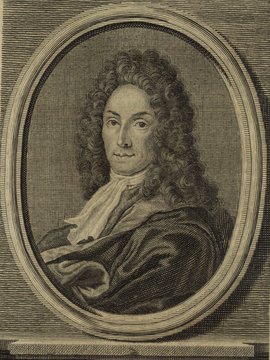 Porträt von Heister, Lorenz  (Deutsche Acta Eruditorum., 1720, 68. T., ungez. Bl. vor S. 533. [Zuschnitt auf Schmuckrahmen])