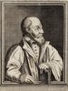 Porträt von Ramus, Petrus  (Neue Bibliothec oder Nachricht und Urtheile von neuen Büchern., 1714, 32. St., ungez. Bl. vor S. 81. [Zuschnitt auf Schmuckrahmen])