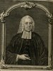 Porträt von Am Ende, Johann Joachim Gottlob  (Zuverläßige Nachrichten von dem gegenwärtigen Zustande der Wissenschaften., 1756, 199. T., ungez. Bl. vor S. 472. [Zuschnitt auf Schmuckrahmen])
