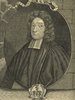 Porträt von Barnes, Joshua  (Neuer Bücher-Saal der gelehrten Welt., 1714, 31. Oeffn., ungez. Bl. vor S. 453. [Zuschnitt auf Schmuckrahmen])