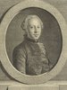 Porträt von Iselin, Isaak  (Allgemeine deutsche Bibliothek., 1768, 7. Bd., 1. St., ungez. Bl. am Anf. d. Bandes. [Zuschnitt auf Schmuckrahmen])