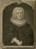 Porträt von Teller, Romanus  (Zuverläßige Nachrichten von dem gegenwärtigen Zustande der Wissenschaften., 1743, 44. T., ungez. Bl. vor S. 533. [Zuschnitt auf Schmuckrahmen])