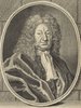 Porträt von Barth, Gottfried  (Deutsche Acta Eruditorum., 1723, 89. T., ungez. Bl. vor S. 305. [Zuschnitt auf Schmuckrahmen])