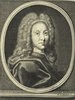Porträt von Stedler, Johann Sebastian  (Fränckische Acta Erudita et Curiosa., 1727, 8. Slg., ungez. Bl. vor S. 519. [Zuschnitt auf Schmuckrahmen])