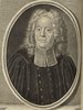 Porträt von Des Vignoles, Alphonse  (Deutsche Acta Eruditorum., 1738, 223. T., ungez. Bl. vor S. 457. [Zuschnitt auf Schmuckrahmen])