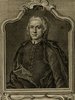 Porträt von Bandini, Angelo Maria  (Zuverläßige Nachrichten von dem gegenwärtigen Zustande der Wissenschaften., 1754, 178. T., ungez. Bl. vor S. 810. [Zuschnitt auf Schmuckrahmen])