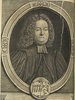 Porträt von Henry, Matthew  (Neuer Bücher-Saal der gelehrten Welt., 1716, 58. Oeffn., S. 705. [Zuschnitt auf Schmuckrahmen])