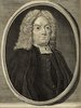 Porträt von Cyprian, Ernst Salomon  (Deutsche Acta Eruditorum., 1734, 183. T., ungez. Bl. vor S. 153. [Zuschnitt auf Schmuckrahmen])