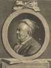 Porträt von Lippert, Philipp Daniel  (Neue Bibliothek der schönen Wissenschaften., 1773, 14. Bd., 1. St., ungez. Bl. am Anf. d. Bandes. [Zuschnitt auf Schmuckrahmen])