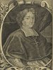 Porträt von Załuski, Andrzej Chryzostom  (Neuer Bücher-Saal der gelehrten Welt., 1713, 26. Oeffn., ungez. Bl. vor S. 74. [Zuschnitt auf Schmuckrahmen])