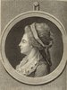 Porträt von Witthöft, Christine Henriette  (Litteratur- u. Theater-Zeitung., 1784, 4. T., ungez. Bl. am Anf. d. 4. Teils. [Zuschnitt auf Schmuckrahmen])