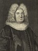 Porträt von Heinson, Johann Theodor  (Deutsche Acta Eruditorum., 1727, 122. T., ungez. Bl. vor S. 77. [Zuschnitt auf Schmuckrahmen])