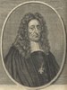 Porträt von Breithaupt, Joachim Just  (Deutsche Acta Eruditorum., 1724, 100. T., ungez. Bl. vor S. 229. [Zuschnitt auf Schmuckrahmen])