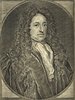Porträt von Stryk, Samuel  (Neue Bibliothec oder Nachricht und Urtheile von neuen Büchern., 1709, 2. St., ungez. Bl. vor S. 92. [Zuschnitt auf Schmuckrahmen])