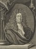 Porträt von Mencke, Otto  (Deutsche Acta Eruditorum., 1712, 1. T., ungez. Bl. am Anf. d. Bandes. [Zuschnitt auf Schmuckrahmen])