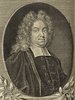 Porträt von Olearius, Gottfried  (Deutsche Acta Eruditorum., 1713, 17. T., ungez. Bl. vor S. 369. [Zuschnitt auf Schmuckrahmen])