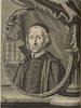 Porträt von Malebranche, Nicolas  (Deutsche Acta Eruditorum., 1716, 40. T., ungez. Bl. vor S. 229. [Zuschnitt auf Schmuckrahmen])