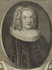 Porträt von Palm, Johann Georg  (Deutsche Acta Eruditorum., 1738, 225. T., ungez. Bl. vor S. 609. [Zuschnitt auf Schmuckrahmen])